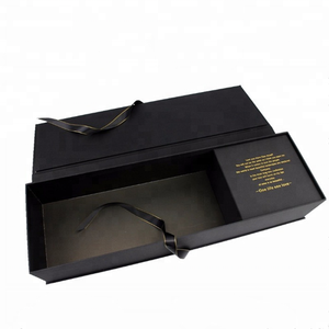Lüks mat siyah gül çiçek hediye kutusu - Product Image 3