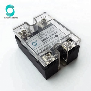 Relé de estado sólido de 3V a 32V CC, entrada de JGX-1D24100A, 100 amp, 24V a 240V, CA - Product Image 3