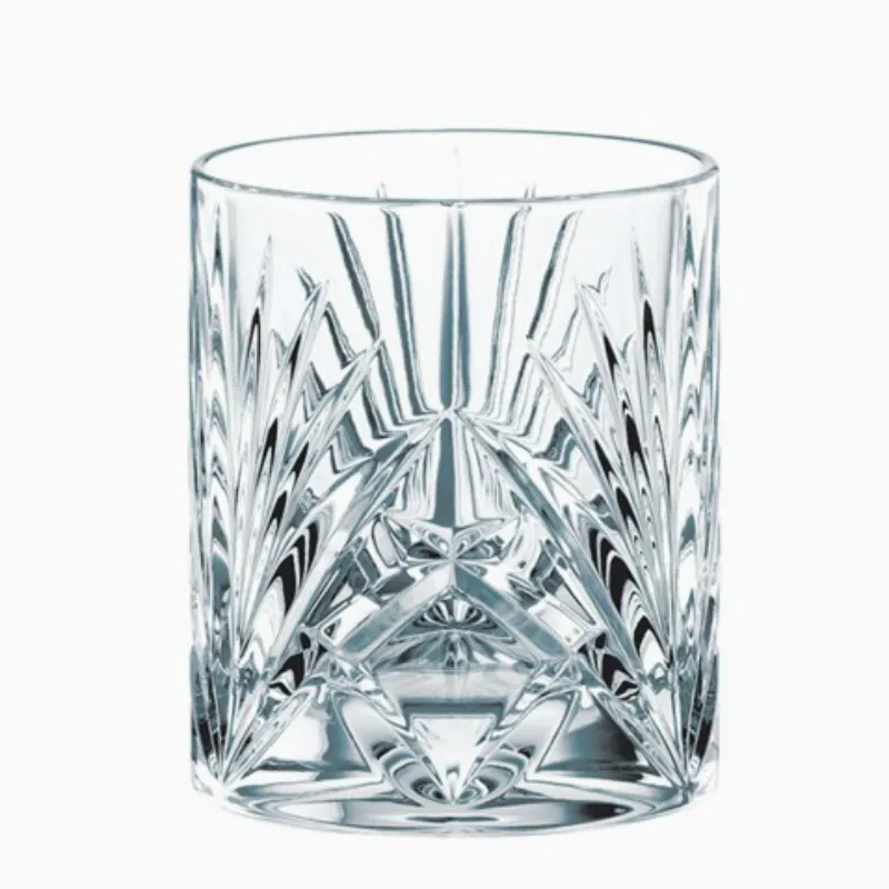 OU senza piombo di cristallo di vetro con il diamante di pietra del whisky tazza di vetro per bar