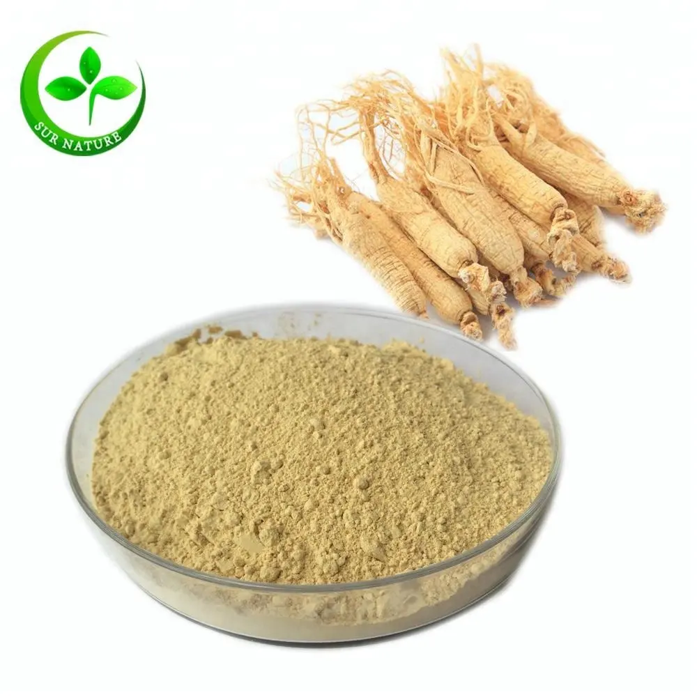 Extracto de ginseng de alta calidad, extracto de ginseng coreano rojo dorado, polvo de ginseng