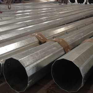 JHSP低价10M 11M 12m电工钢电线杆 - Product Image 2