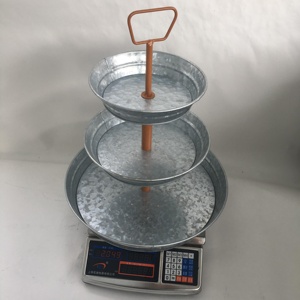 复古流行的3层金属托盘 - Product Image 3