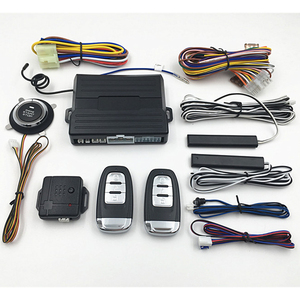 אחד דרך PKE עם <span class=keywords><strong>Push</strong></span> <span class=keywords><strong>Start</strong></span> Stop לחצן פסיבי Keyless כניסה מרחוק מנוע התחל אוטומטי מנעול דלת עבור אמצע מזרח שוק