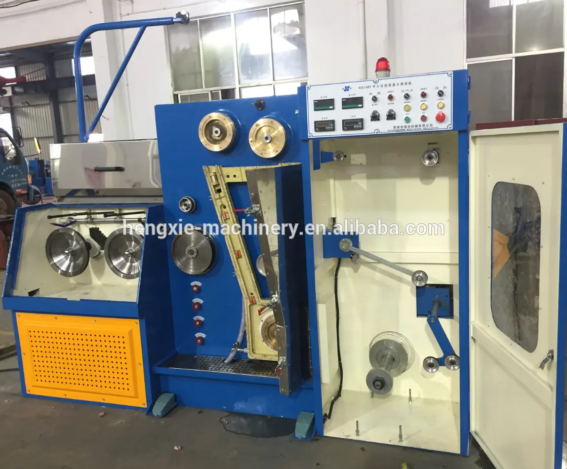 Fine Annealing Process Copper Wire Drawing Machine Annealer/ Cable Making Equipment