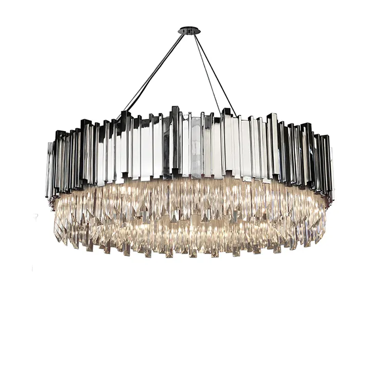 Hotel lobby crystal chandelier lighting ceiling lamp chandelier