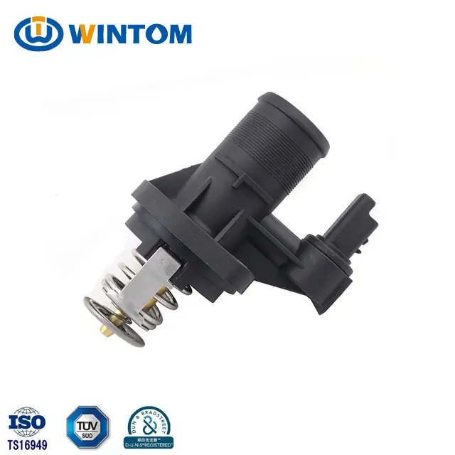 WINTOM yüksek kalite PA66-GF30 termostat kapağı su flanş Complete1338.E4