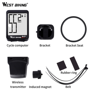 WEST BIKING 4色ビッグサイズ番号ワイヤレス自転車コンピューター防水サイクリング多機能エクササイズMTBバイクコンピューター - Product Image 6
