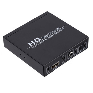 SCART/ HDMI至HDMI，SCART至HDMI转换器高清视频音频适配器，带3.5毫米同轴音频输出，适用于PAL/NTSC视频缩放器 - Product Image 4