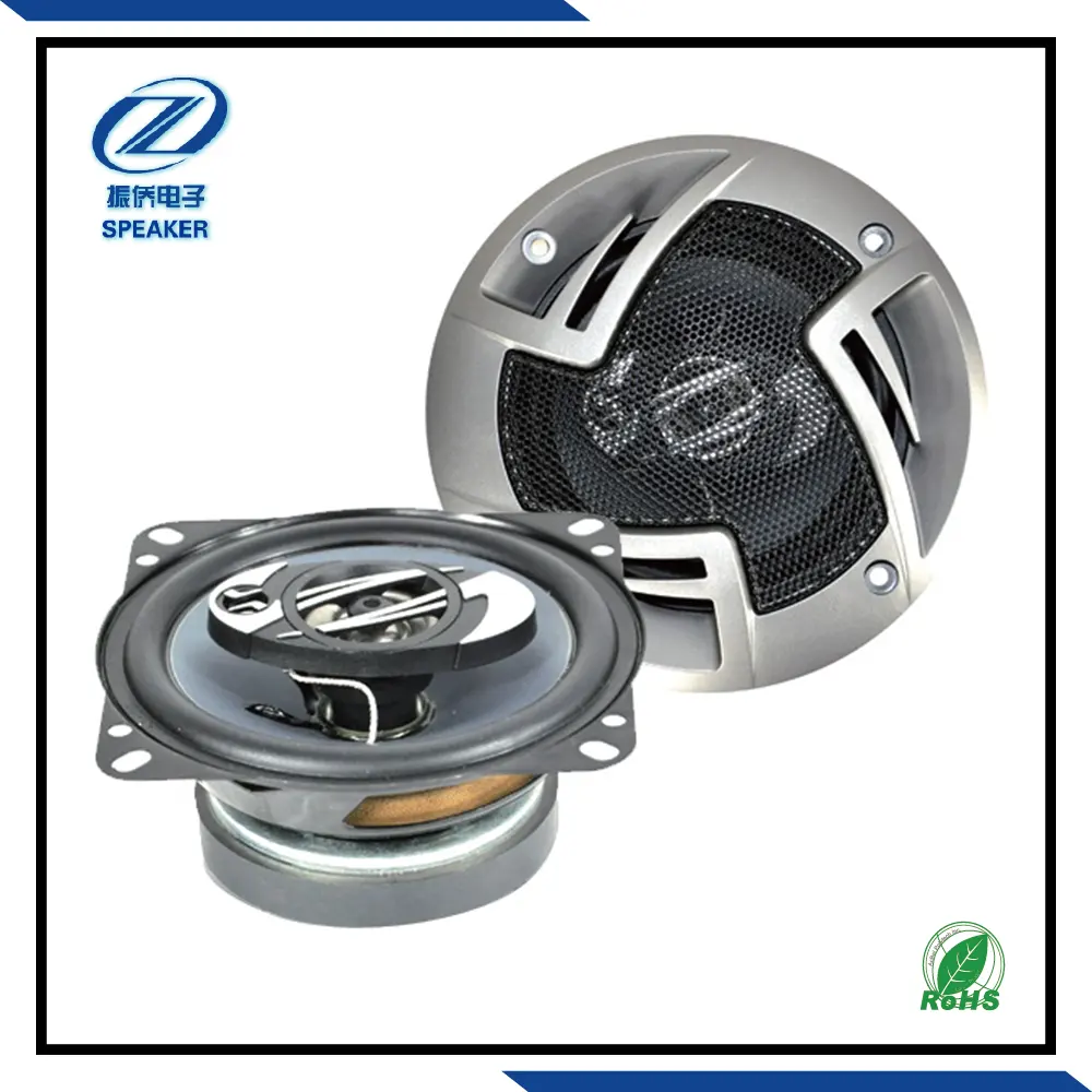 4x6 inch coaxial car speakers 3 way 50w vibration component speakers