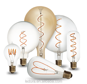 หลอดไฟ Led สไตล์เอดิสัน,หลอดไฟวินเทจ Led E26 E27 2200K 2500K หรี่แสงได้12V Dc 2700 V 120V 230V หลอดไฟ Led