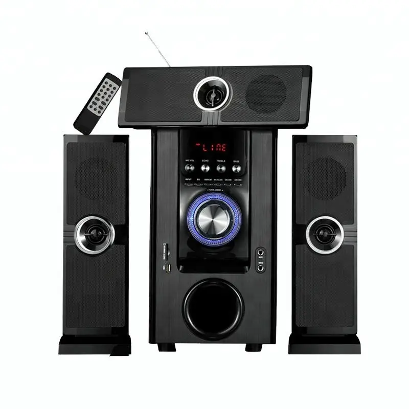 Museeq 3.1 Bluetooth Speakers Home Audio Ultra Moderne Beste Prijs Creative Home Theater Speaker Met Bt Usb Sd Fm Radio