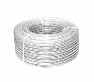 Custom 5/16&quot; to 1 1/2&quot; High Pressure Heavy Duty Braided Reinforced Clear Pvc Vinyl Tubing Wear-Resistant Durable Pvc <strong>Hose</strong> - Product Image 1