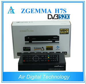 4K TV decodificador Linux Enigma2 Zgemma H7S combo 2 * DVB-S2X + DVB-T2/C FULL HD 4K receptor de satélite - Product Image 5