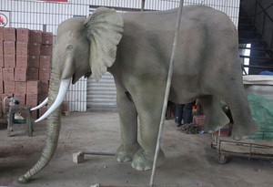 Disfraz controlado por 1 o 2 personas, modelo de simulación dinámica, elefante que camina, parque de atracciones, disfraz de elefante - Product Image 3