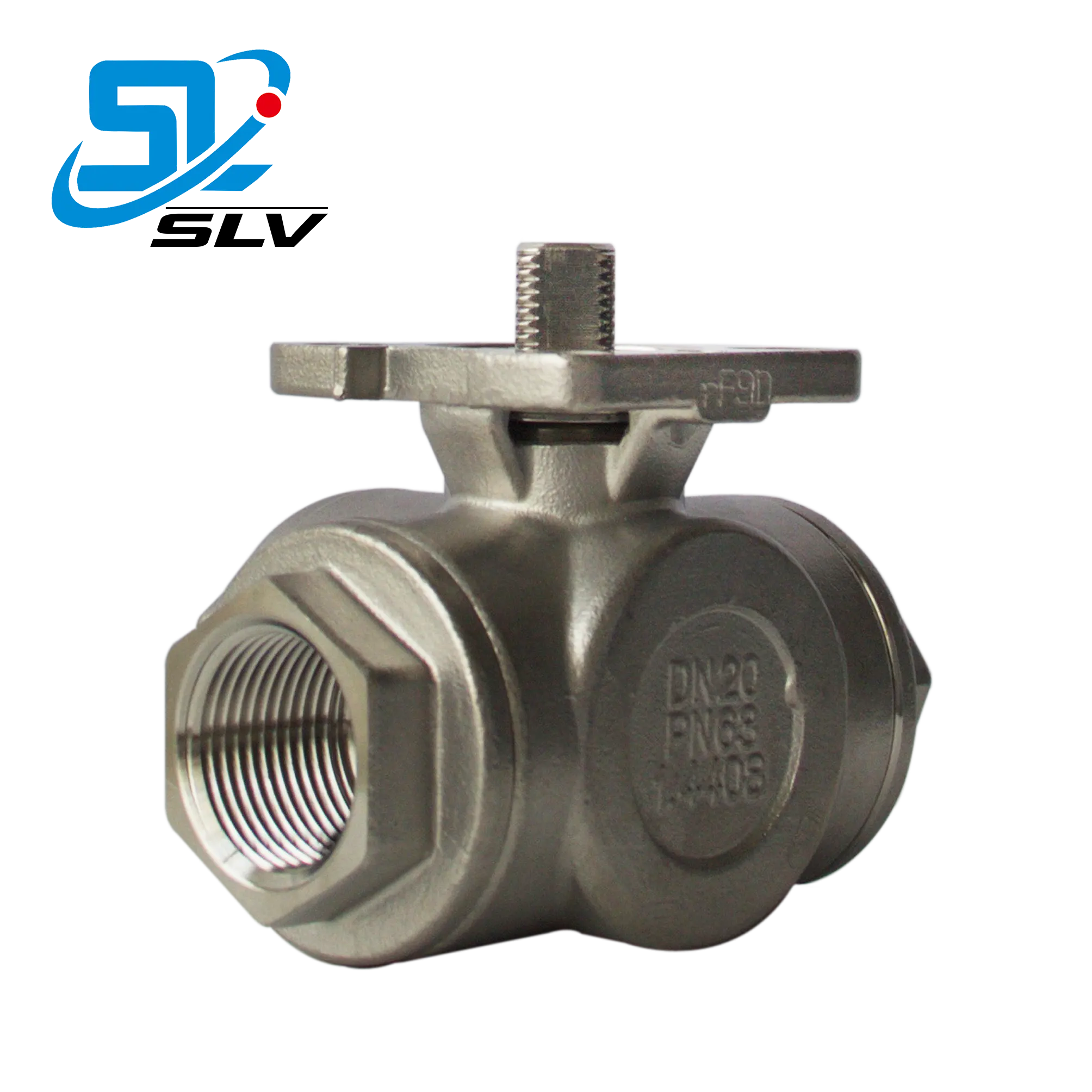 High Quality Anti-corrosive Stainless Steel SUS304 3way 3 Way Three Way Ball Valve