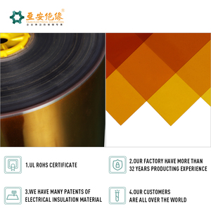 Linh Hoạt Cách Điện Cách Điện Rõ Ràng Cách Điện Kaptons Polyimide Phim - Product Image 5