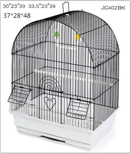 Neues Design heißer Verkauf Metalldraht dekorative Vogelkäfige Käfige und PET CAGE