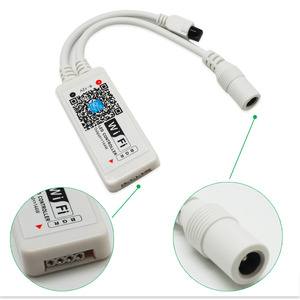 Wifi <strong>LED</strong> RGBW <strong>Controller</strong> DC12V Mini <strong>Controller</strong> for 5050 RGBW <strong>LED</strong> <strong>Strip</strong> Module Light