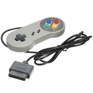 ขายส่ง Retro คลาสสิกปุ่มสี 16 บิตเกมคอนโซลควบคุม Pad Gamepad Joypad สำหรับ SNES คอนโซลระบบ FAST SHIP - Product Image 3