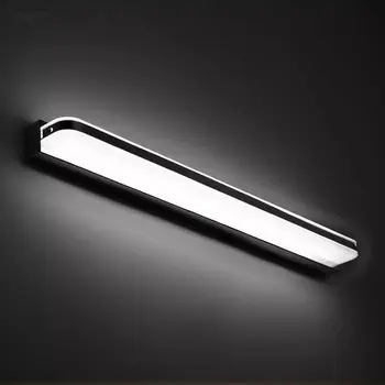 Espejo de baño de acero inoxidable, acrílico, LED, 9W