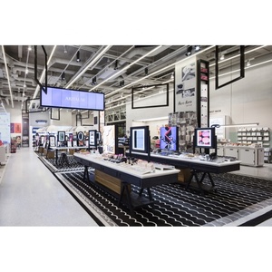 LUX Customized Modern Cosmetic Shop Interior <strong>Design</strong> Wooden Paint Furniture for <strong>Make</strong> up
