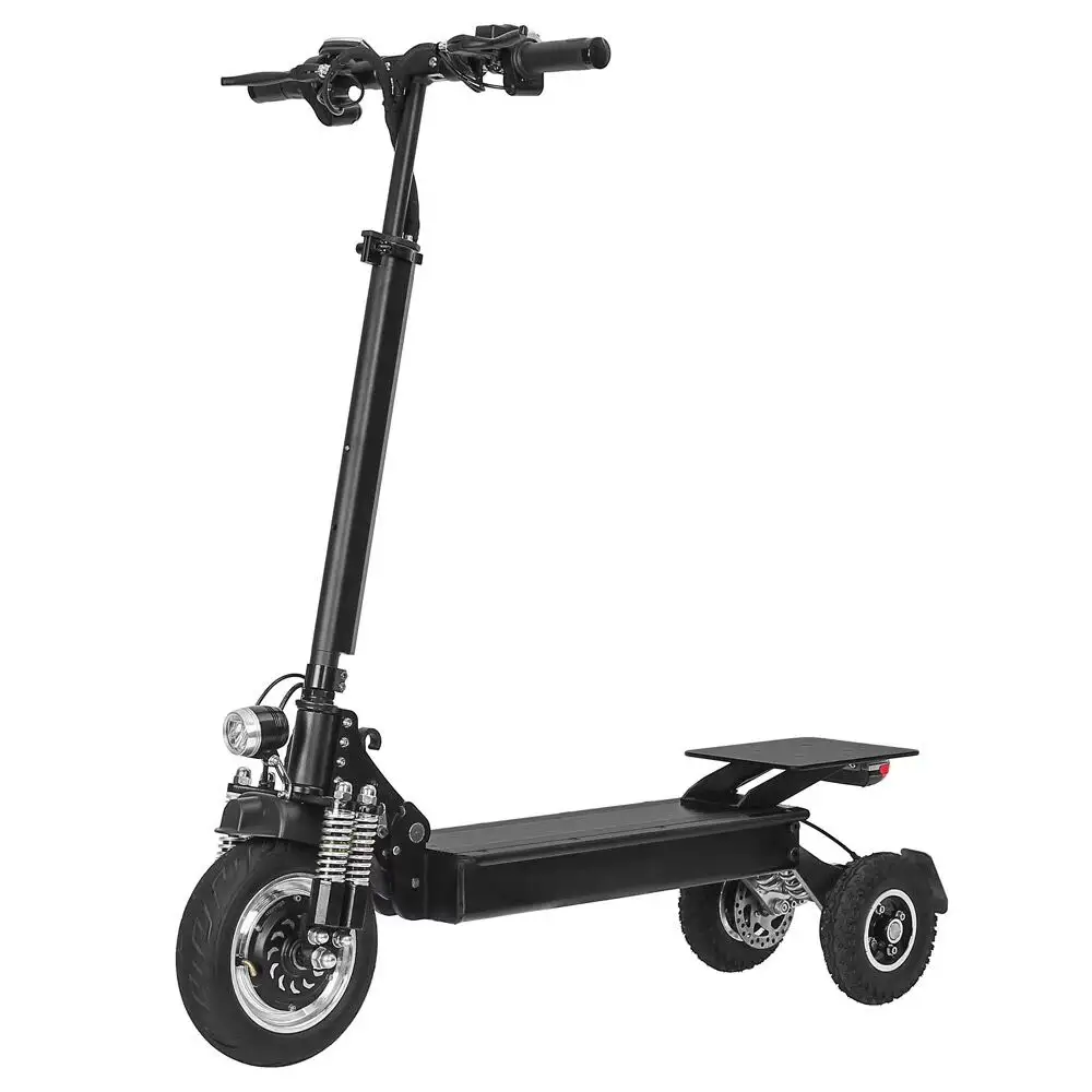 Pneu gordo adulto, pneu grande com três rodas, 10 polegadas, fora da estrada, scooter elétrico 48v 500w