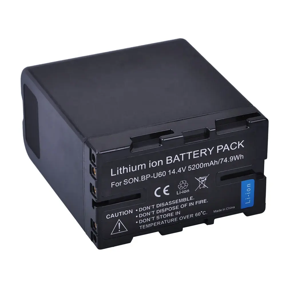 Batmax 5200 мА/ч, напряжение на выходе USB BP-U60 BP U60 BPU60 литий-ионная аккумуляторная батарея для Sony PMW-100 PMW-150 PMW-160 PMW-200 PMW-300 PMW
