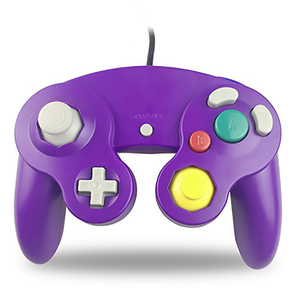 ゲームキューブおよびWIIビデオゲーム用のカラフルなNGC有線ジョイスティックコントローラー - Product Image 1