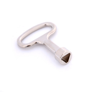 1PCS Version Elevator Door <strong>Keys</strong> Train Triangle <strong>Key</strong> Triangular Socket Spanner <strong>Key</strong> Cabinet Lock for Distribution Box - Product Image 6