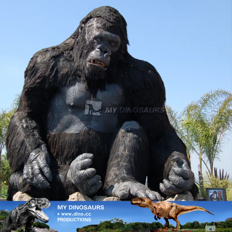 Figura personalizada gigante de anime, king kong, gorila