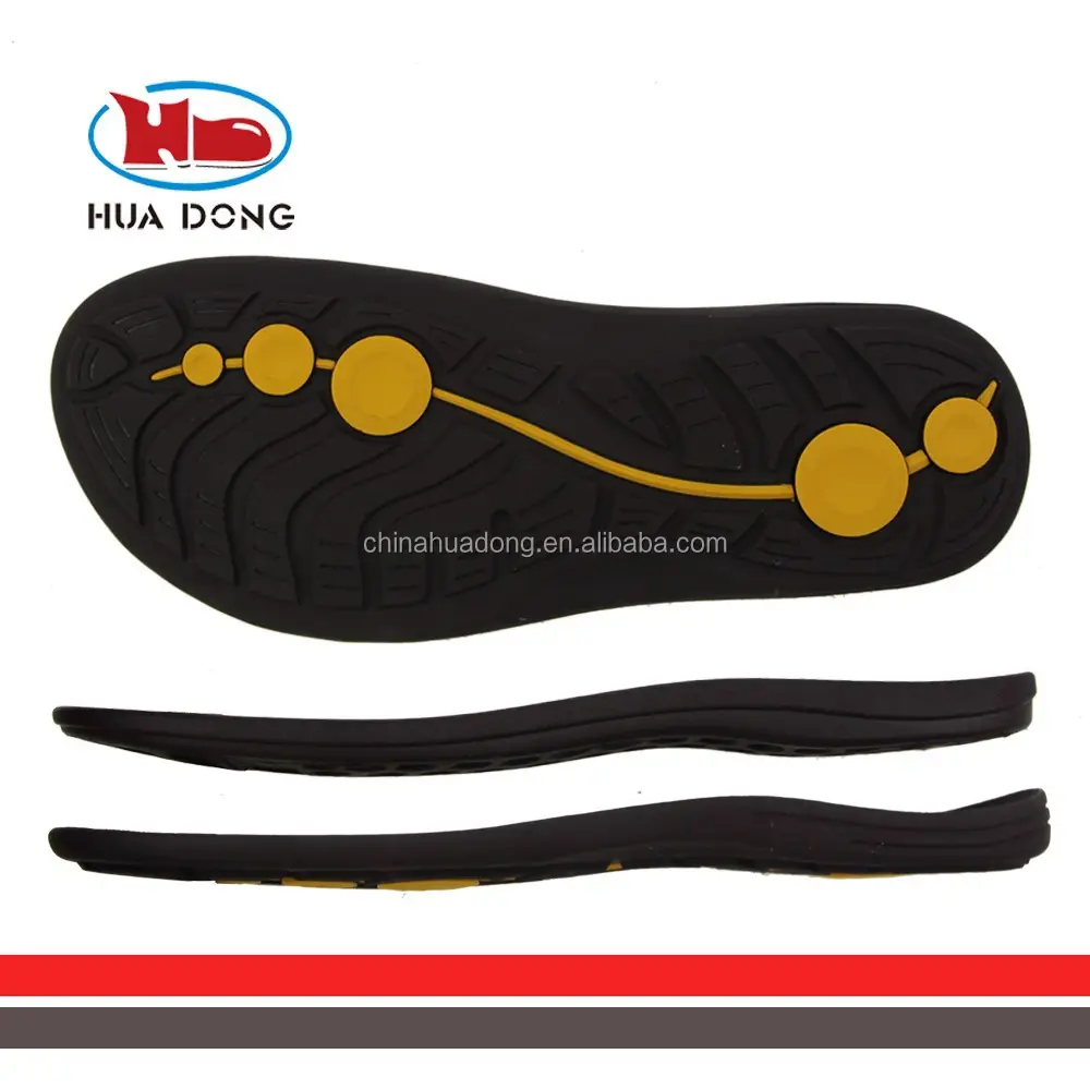 Único experto Huadong materiales para hacer sandalias, flip flops