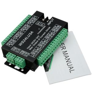 Controlador DMX de 24 canales, decodificador DMX512, RGB, módulo de tira LED, Dump, 24x3A, WS24LU3A
