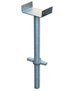 32毫米底座螺旋升降千斤顶脚手架可调底座千斤顶 - Product Image 1