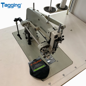 Máquina etiquetadora de hilo de algodón TM2001, máquina etiquetadora neumática de 2 hilos para tejer 1 hilo, cadena para máquina etiquetadora de calcetines - Product Image 2