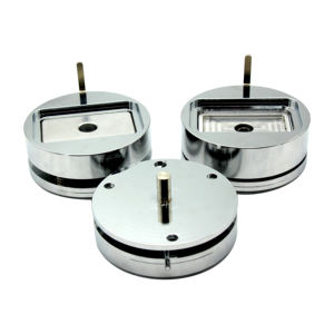 Rettangolo di 50x90 millimetri di alluminio del metallo distintivo che fa la macchina muffa - Product Image 5