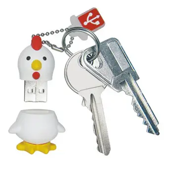 Jaster — clé usb en forme de poulet torréfié, vente en gros, disque flash