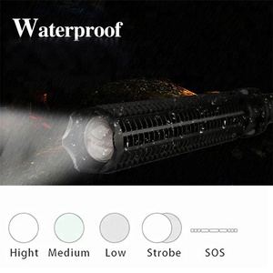 Nhôm nối dài tự vệ kính thiên văn dùi cui zoom An Ninh cảnh sát đèn pin đèn pin quân sự <span class=keywords><strong>torch</strong></span> - Product Image 5