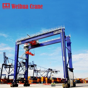WEIHUA Çift Kirişli RTG Kauçuk Lastik Konteyner Portal Vinç 10 t 20 t 30 t 50 t - Product Image 3