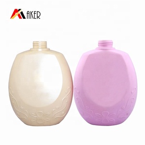 Factory Price Custom Empty 1 Liter Special Shape Purple <strong>Hdpe</strong> 500ml <strong>1000ml</strong> Plastic Baby Shampoo Bottle for Hair Conditioner