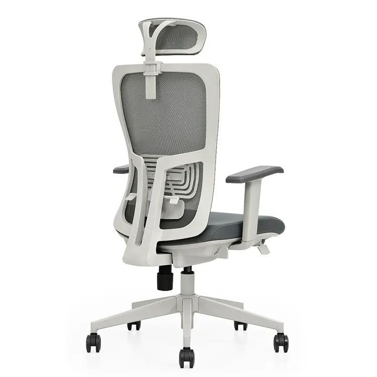 Bequemer moderner Designer-Drehstuhl Ergonomischer Büro computers tuhl mit hochwertigem Mesh-Metall material China