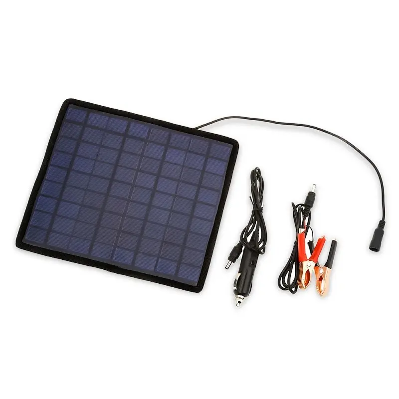 BUHESHUI 5W 18V kleines Solar panel für Autobatterie Poly kristalline Mini-Solarzelle Solarenergie