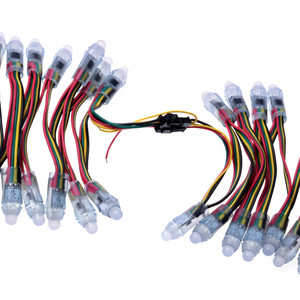 12 мм WS2818 цифровой прибор приемно-Программируемый rgb полоса led точек пикселей RGB led ws2811 - Product Image 3