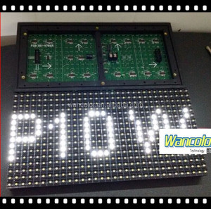 Miglior prezzo P10 HA CONDOTTO il modulo singolo colore bianco da corsa LED in movimento di scorrimento del display segno del messaggio p10 smd di colore bianco led modulo - Product Image 3