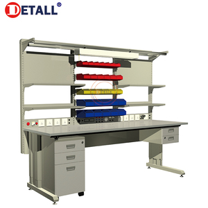 Detall Elektronische Esd Tisch Mit Computer Rack Und Licht Für Repariert Arbeiter - Product Image 5