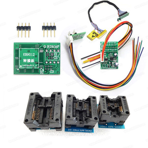 送料無料RT809F LCD ISP USBプログラマー、すべてのアダプターソケットPEB-1 EDID ISP-DuPont-Heade - Product Image 2