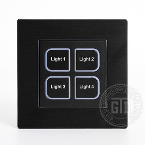 Smart Hotel Dry contact technology reset pulsante 24V DC interruttore a parete