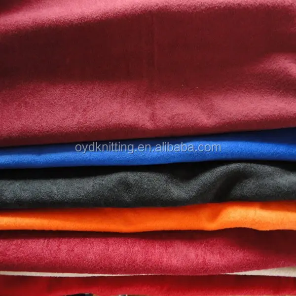 100% polyester triko kain suede mikro alova kursi bayi keselamatan