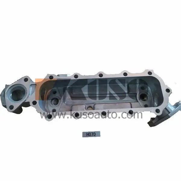 H07D H07C oil cooler cover for HINO excavator engine parts