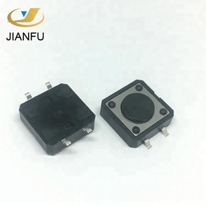 4 Pin Flat Stem Smd <strong>Push</strong> <strong>Button</strong> <strong>Switch</strong> 12mm Spst - Product Image 3