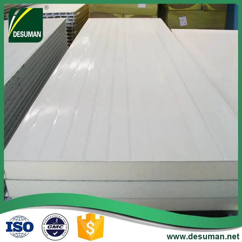 DESUMAN swimming pool precast lightweight used polyurethane sip insulated wall panels for sale